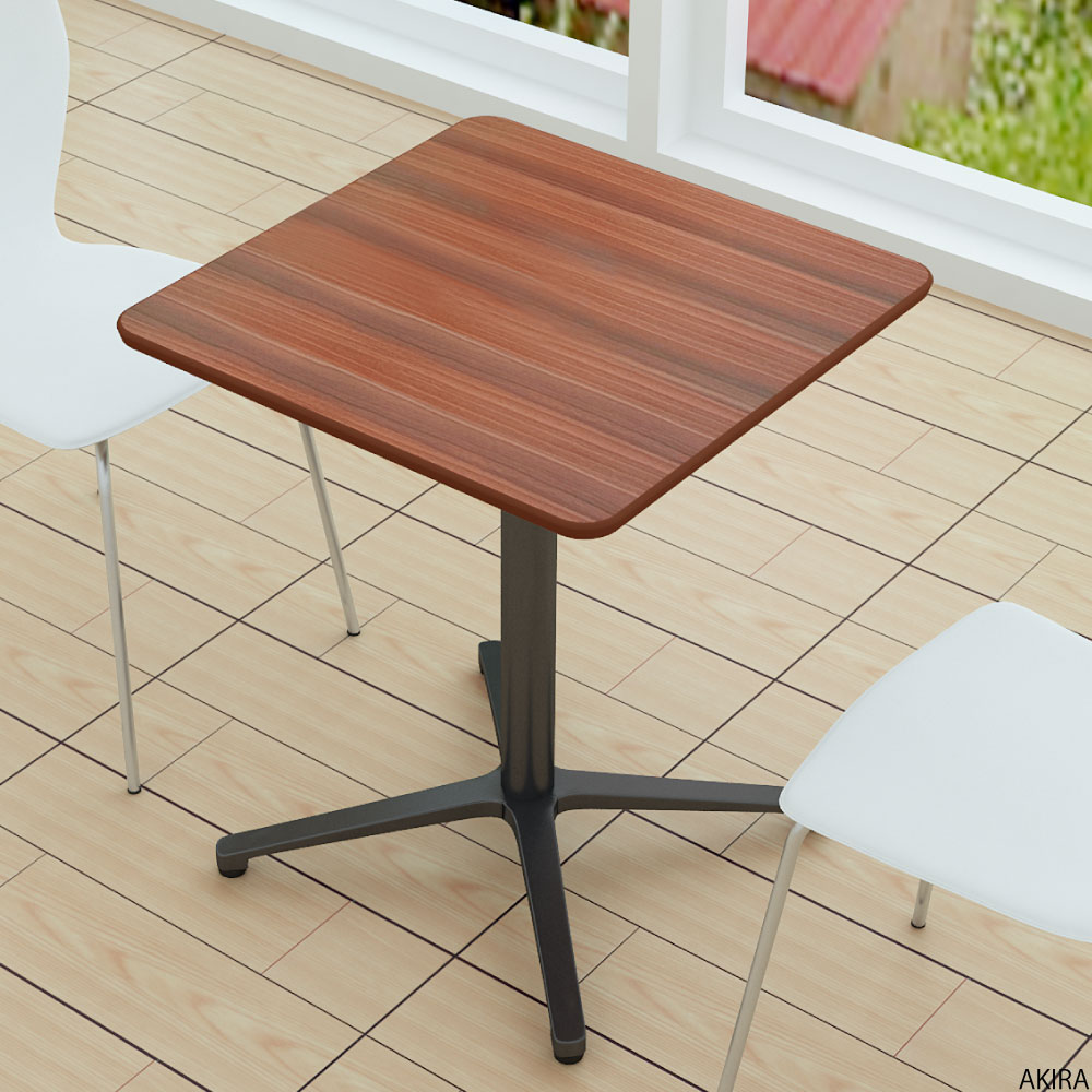 カフェテーブル 四角 ダイニングテーブル おしゃれ 幅60×高さ72cm