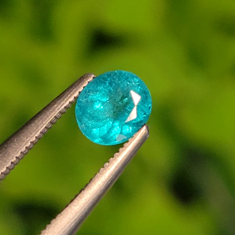 美しいブルーネオンのお星さま☆ブラジルバターリャパライバトルマリン