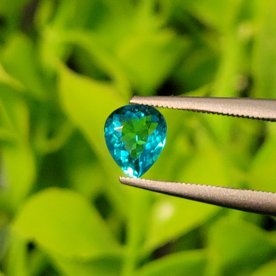 ブラジル産バターリャ鉱山パライバトルマリン0.50ct(GIA宝石鑑別書付