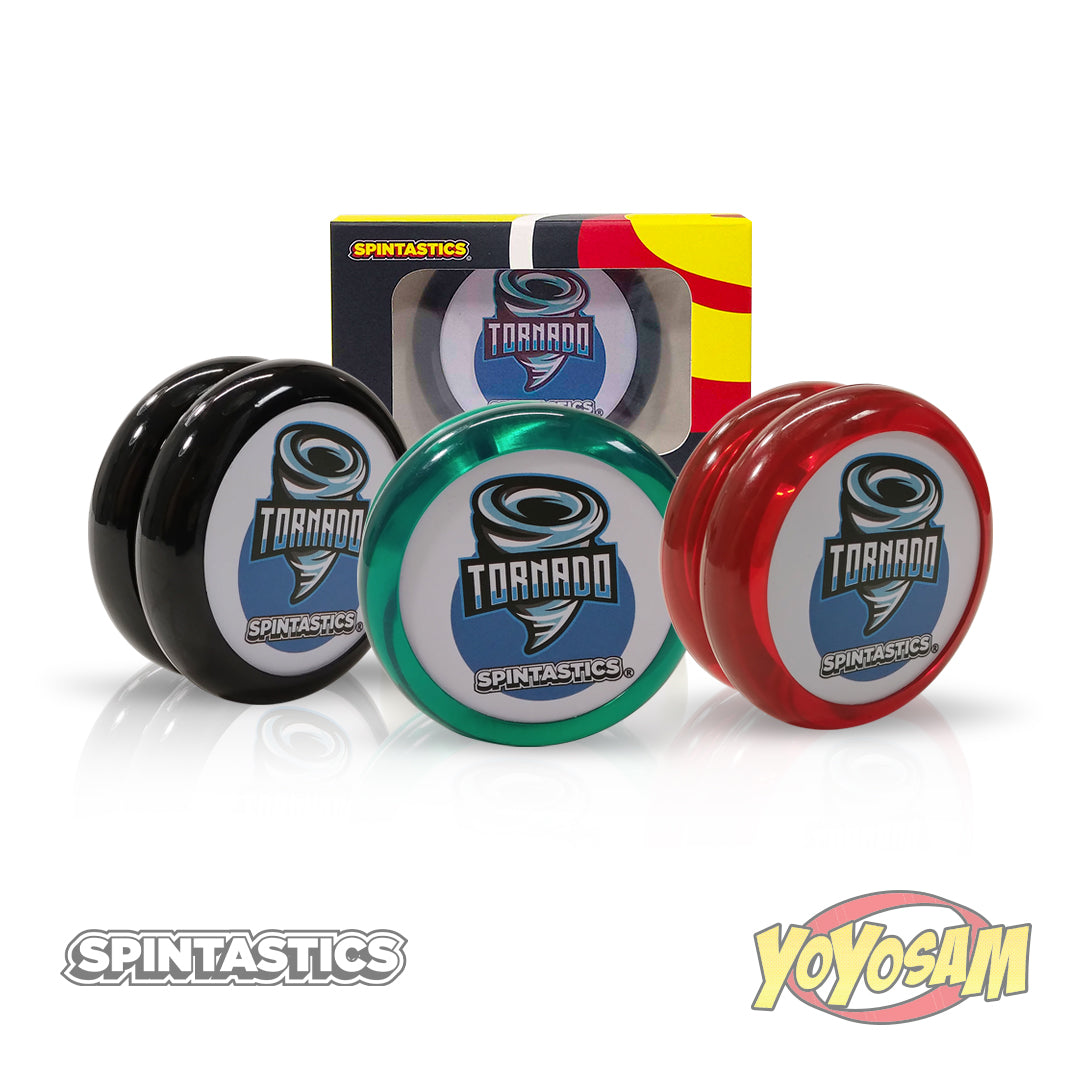Spintastics Tornado Yo-Yo - Ball Bearing -Side Hub Designs Vary