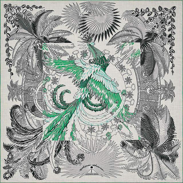 2018年秋冬 限定 HERMES エルメス ショール カレ140 