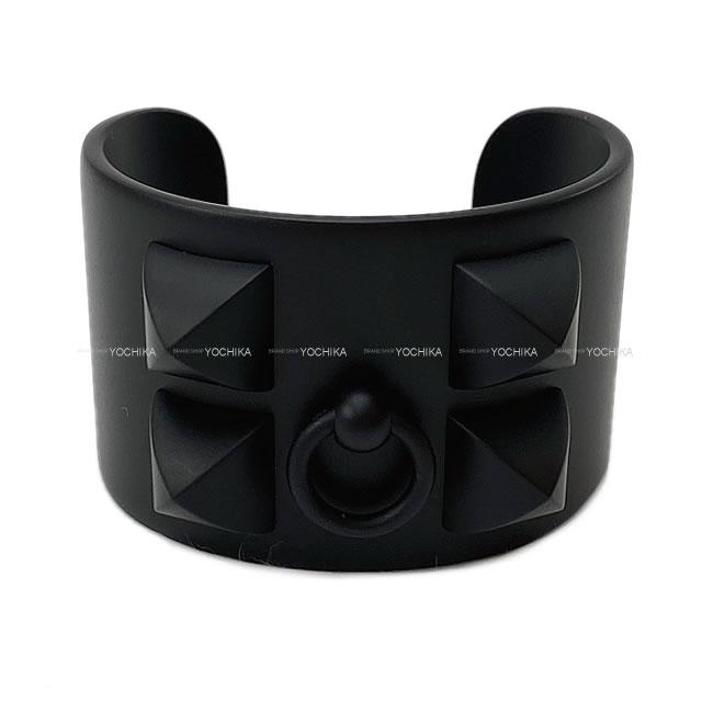 HERMES エルメス ブレスレット カフ バングル コリエドシアン ノアール