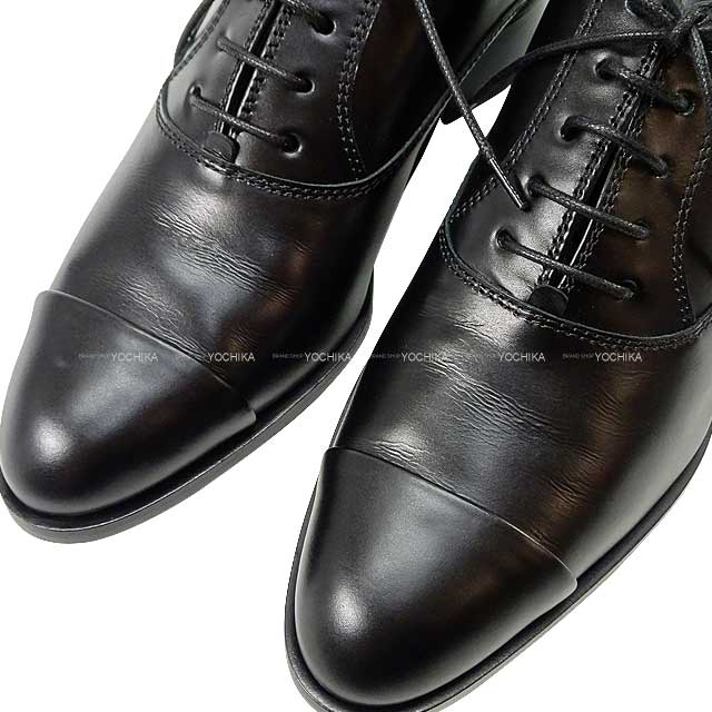 CHANEL シャネル ココマーク レースアップ シューズ #37.5 黒