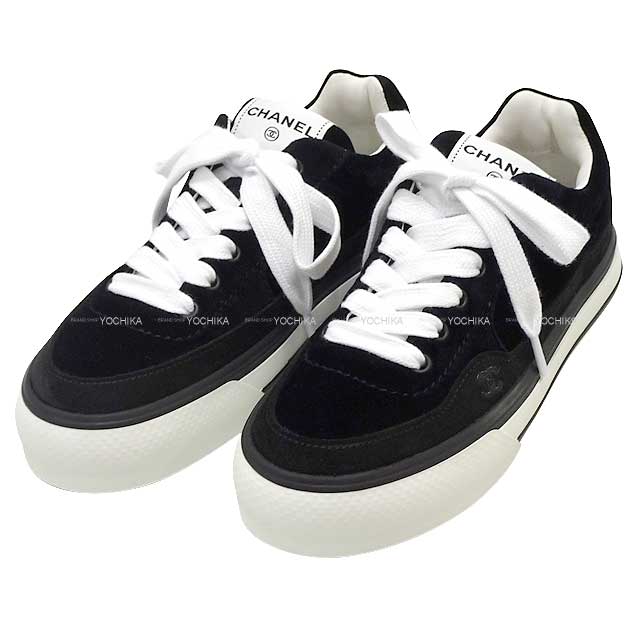 2023年 新作 CHANEL シャネル スニーカー ココマーク ローカット #37