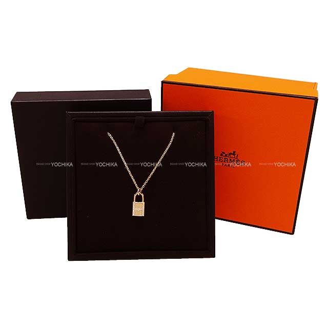 HERMES エルメス ネックレス ケリー カデナ ペンダント K18PG