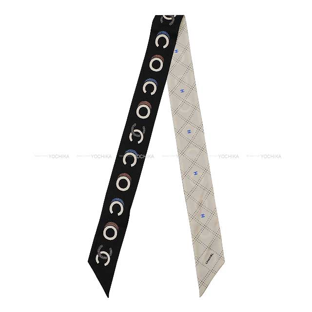 CHANEL シャネル ヘアアクセサリー スカーフ スリムバンドー ヘア