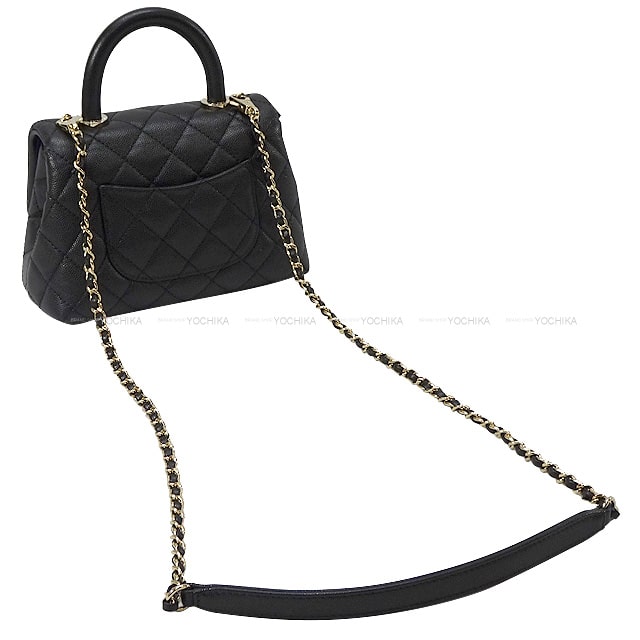 CHANEL シャネル ショルダーバッグ マトラッセ ココハンドル トップ