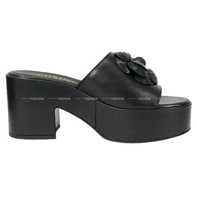 2024年 CHANEL シャネル サンダル ココマーク カメリア