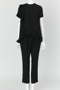 ハーフスリーブラップフリルブラウス – YOKO CHAN