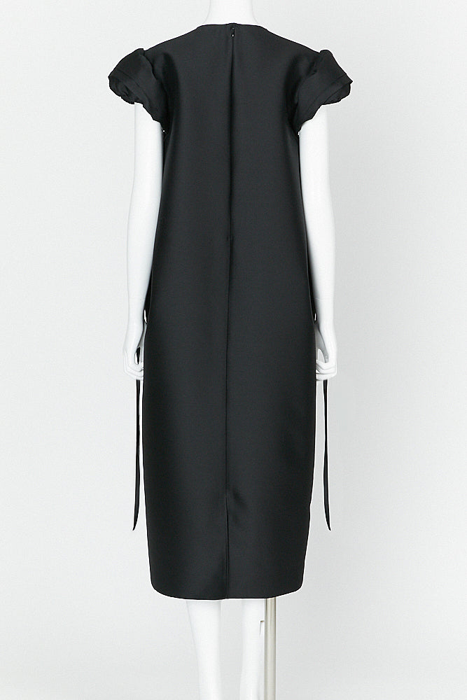 パフスリーブウエストタイドレス – YOKO CHAN