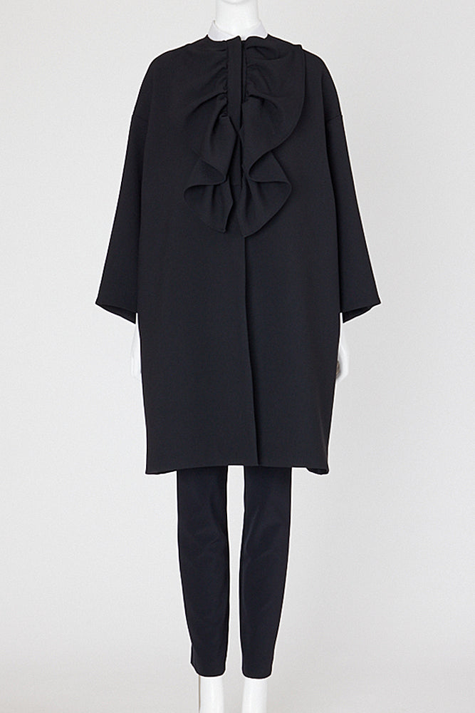 ボリュームラッフルオーバーサイズコート – YOKO CHAN