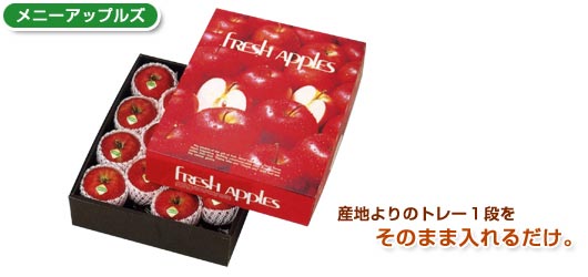 フルーツギフト箱 りんご箱 | 横井パッケージの通販