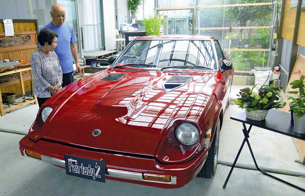 岡山：西日本豪雨で水没した息子の形見「Z」、ボランティア学生の縁で