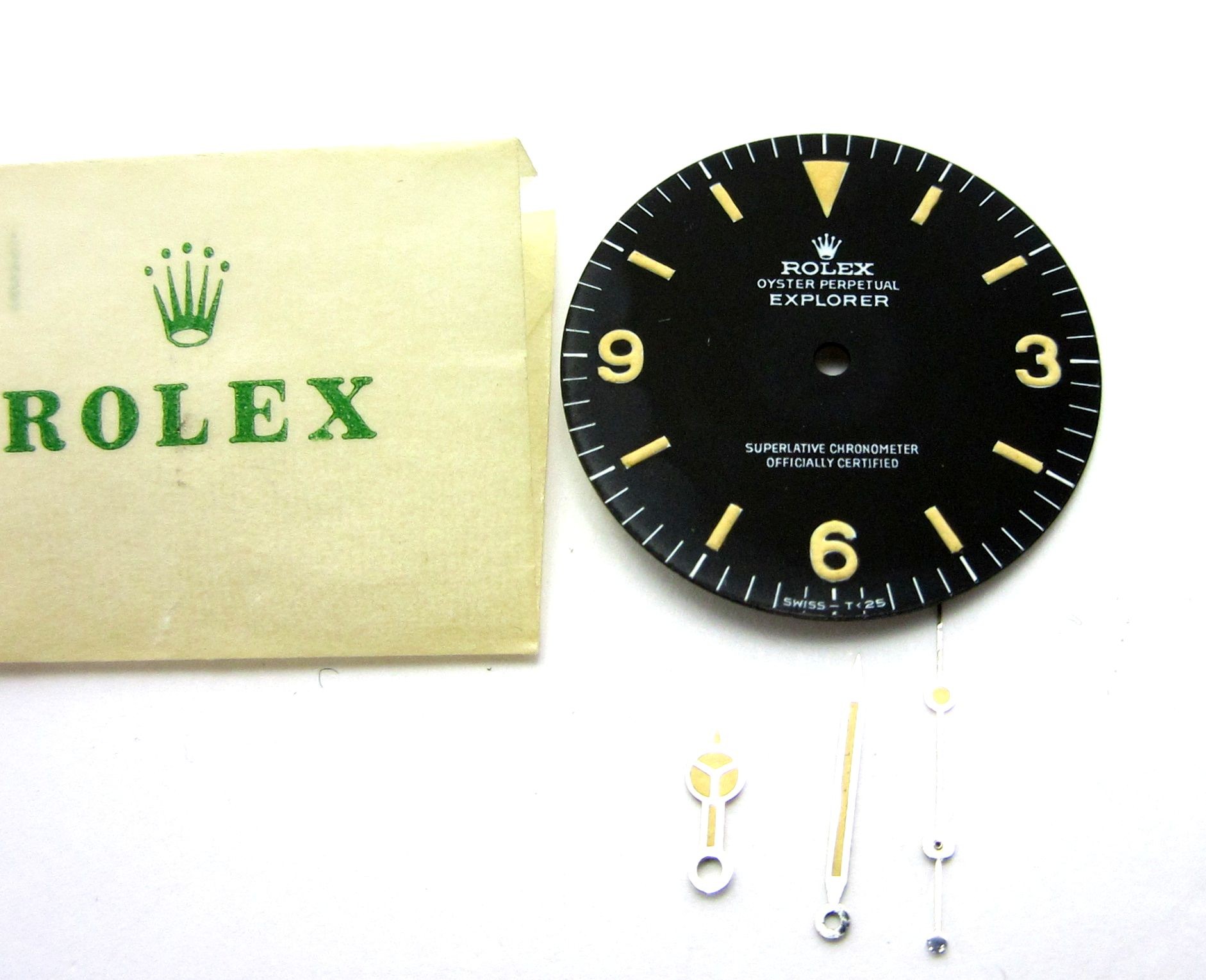 ロレックス（ROLEX） オリジナル1016用ダイヤル＆ハンドセット オール