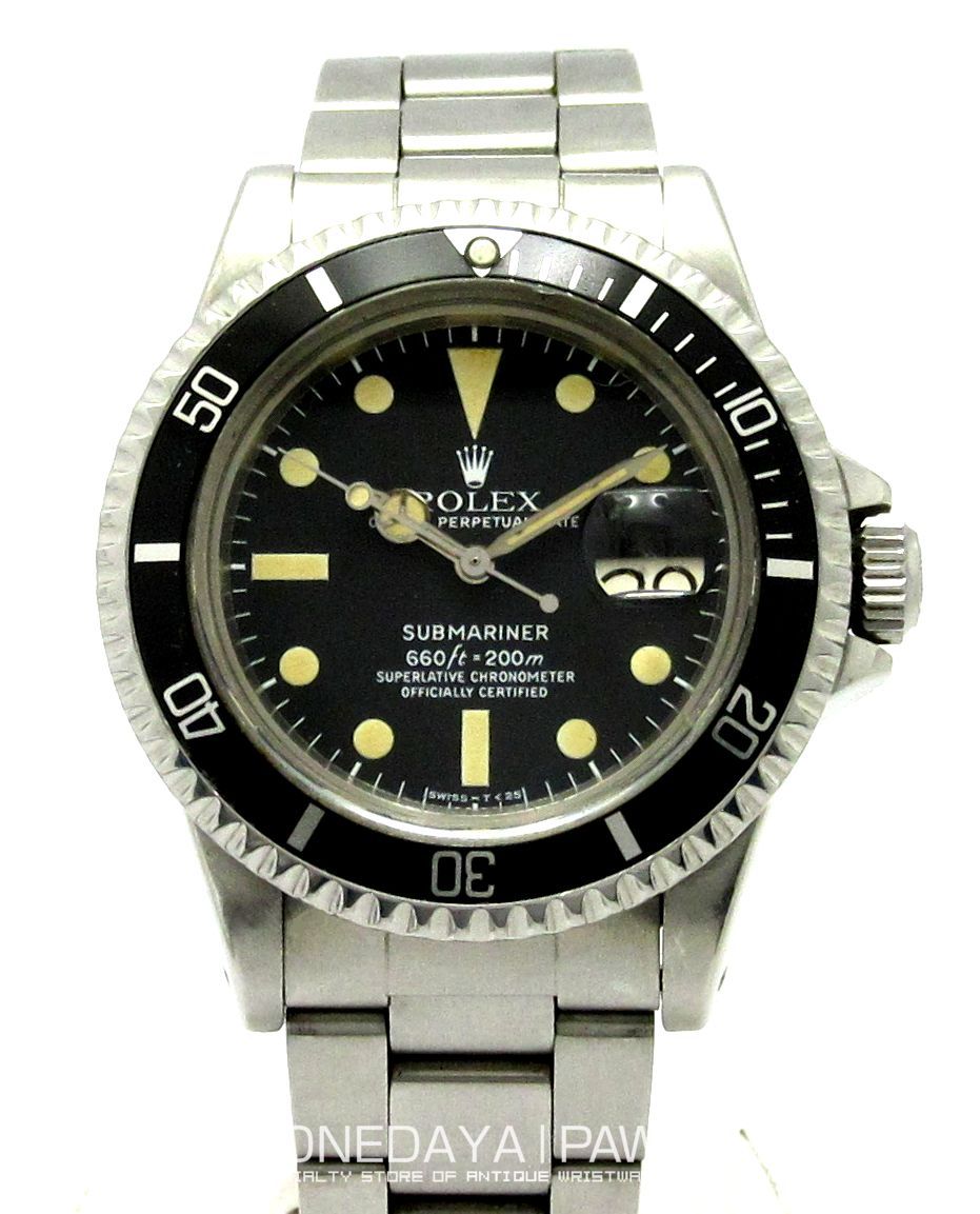 ロレックス（ROLEX） ”フチなし オールトリチウム” サブマリーナ Ref