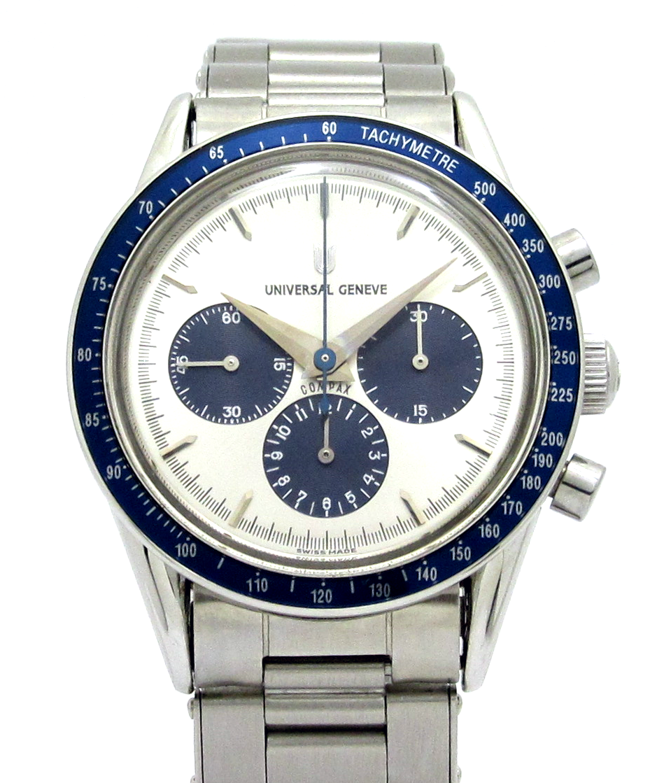 ユニバーサル ジュネーブ ”コンパックス ブルーパンダ レマニア製