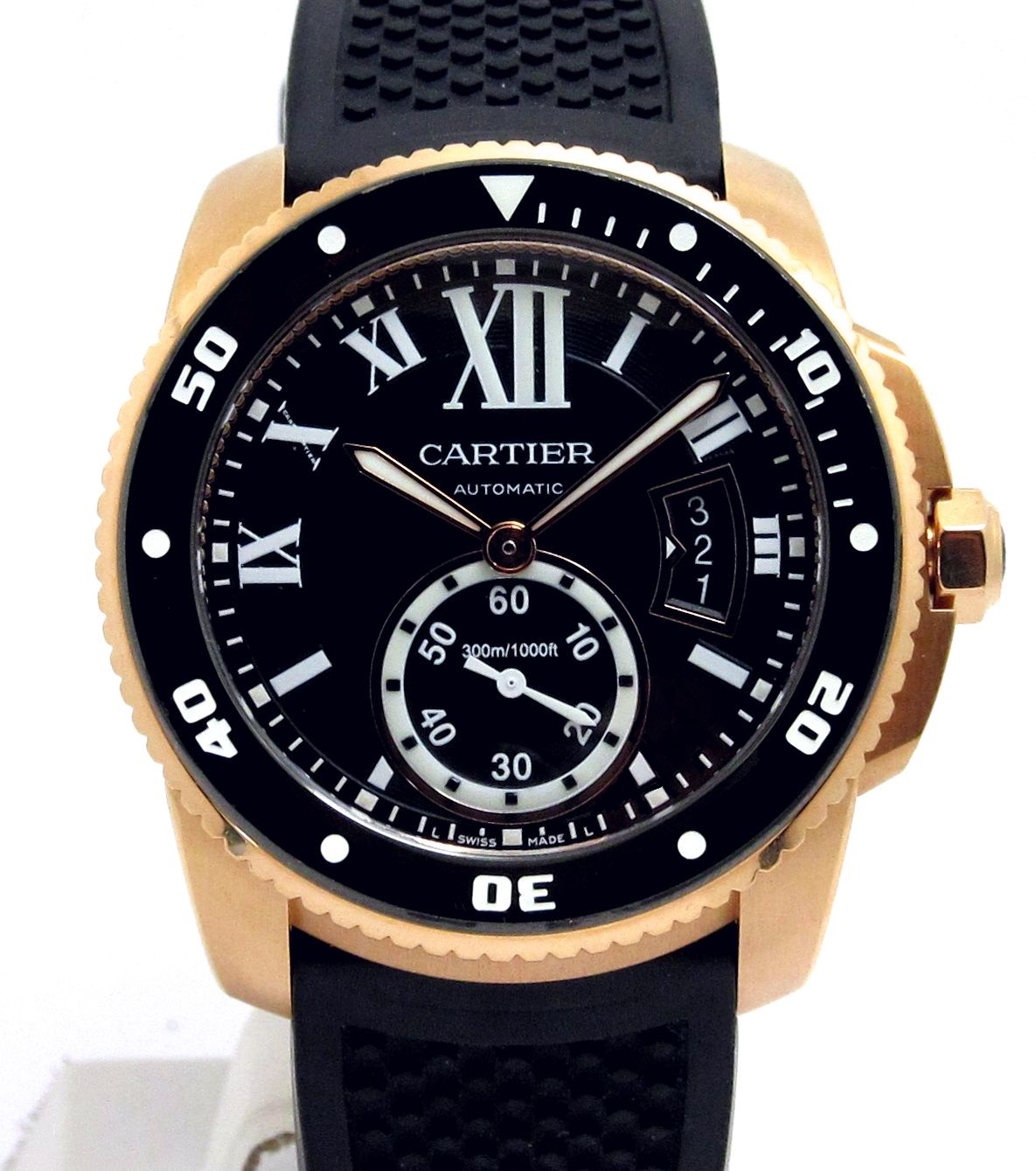 カルティエ CARTIER ”K18PG無垢 カリブル・ドゥ・カルティエ ダイバー