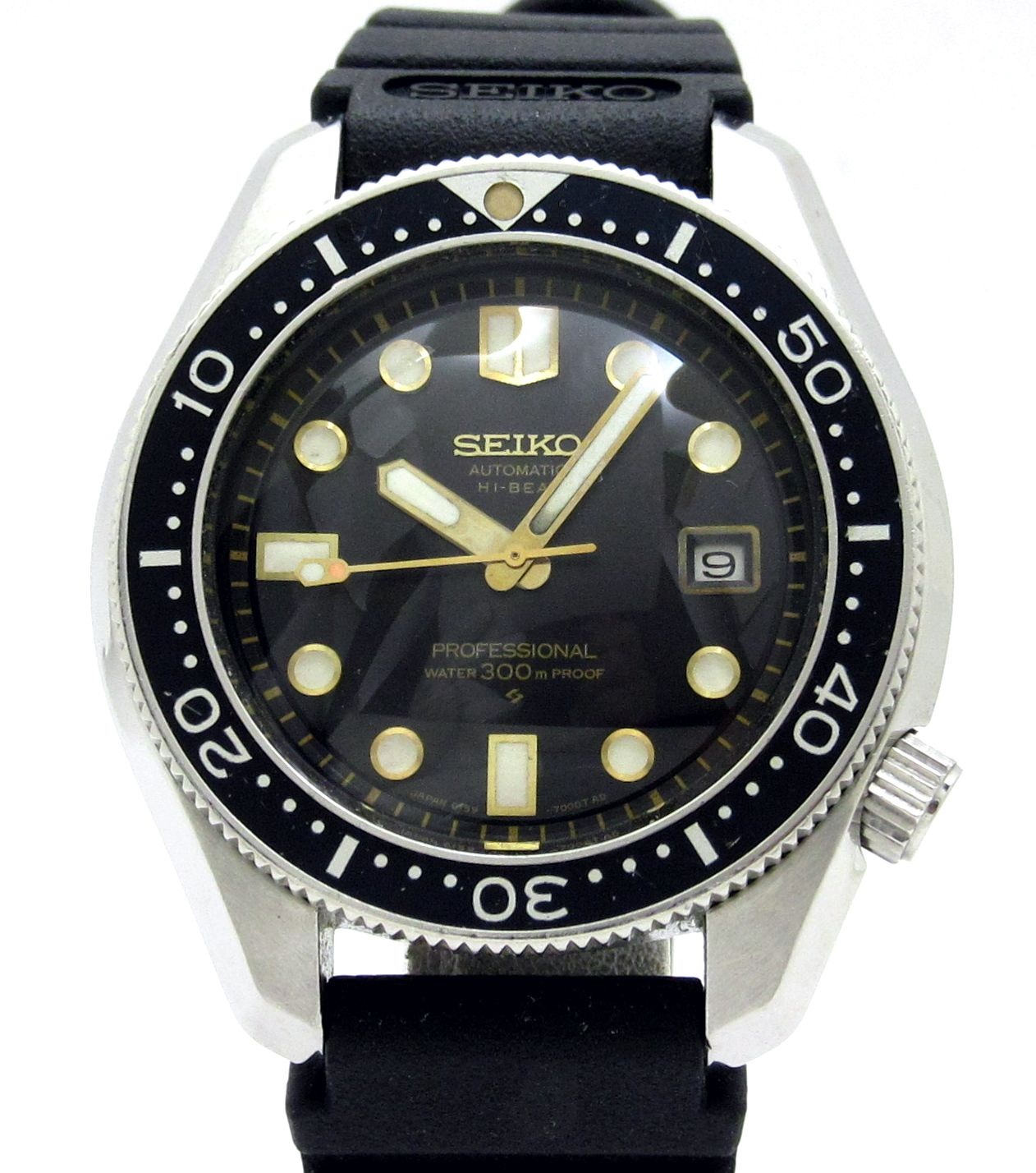 セイコー ”61 300mダイバー カウントダウンベゼル” フルオリジナル Ref