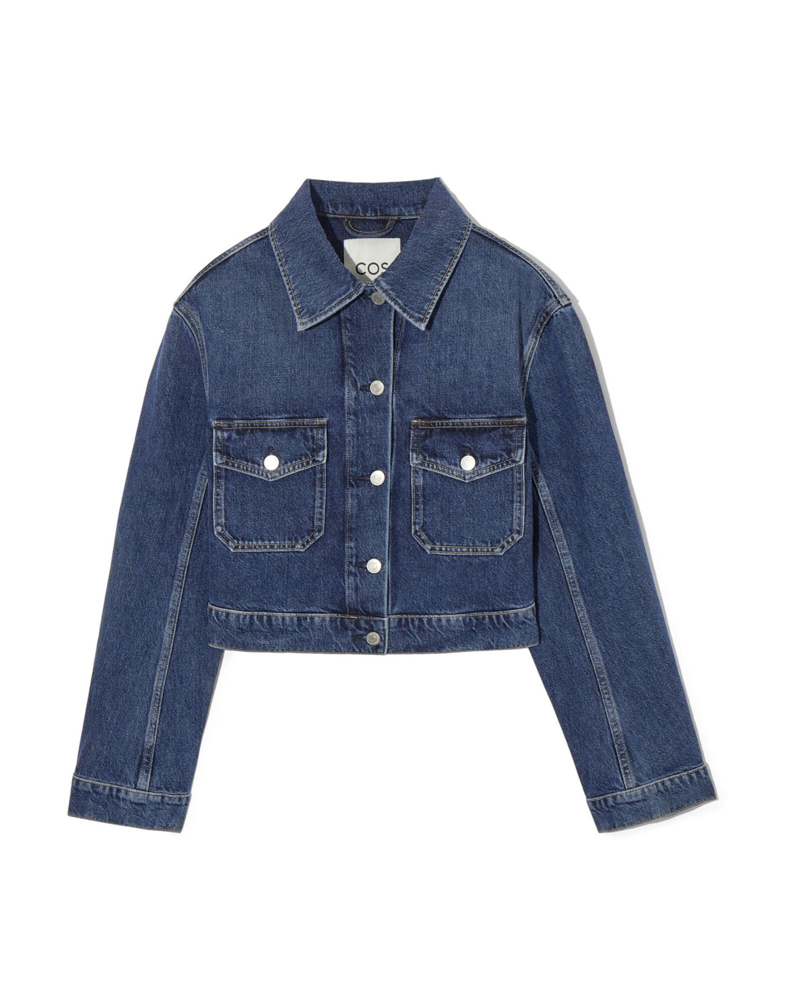 COS Coats & Jackets | Blue Women's Denim Jacket | YOOX
