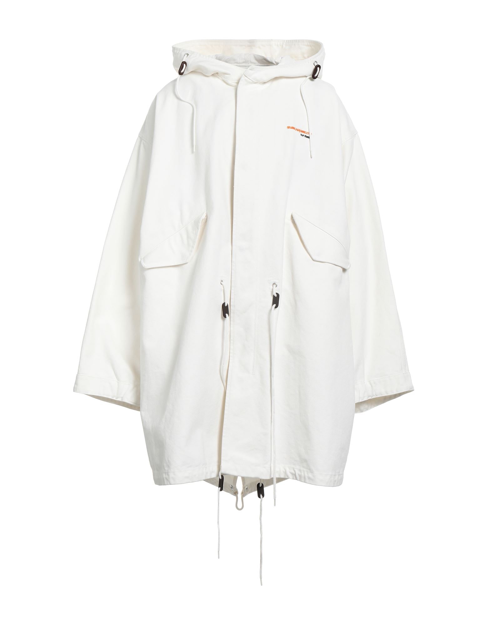 RAF SIMONS コート＆ブルゾン | ライトコート ホワイト メンズ | YOOX