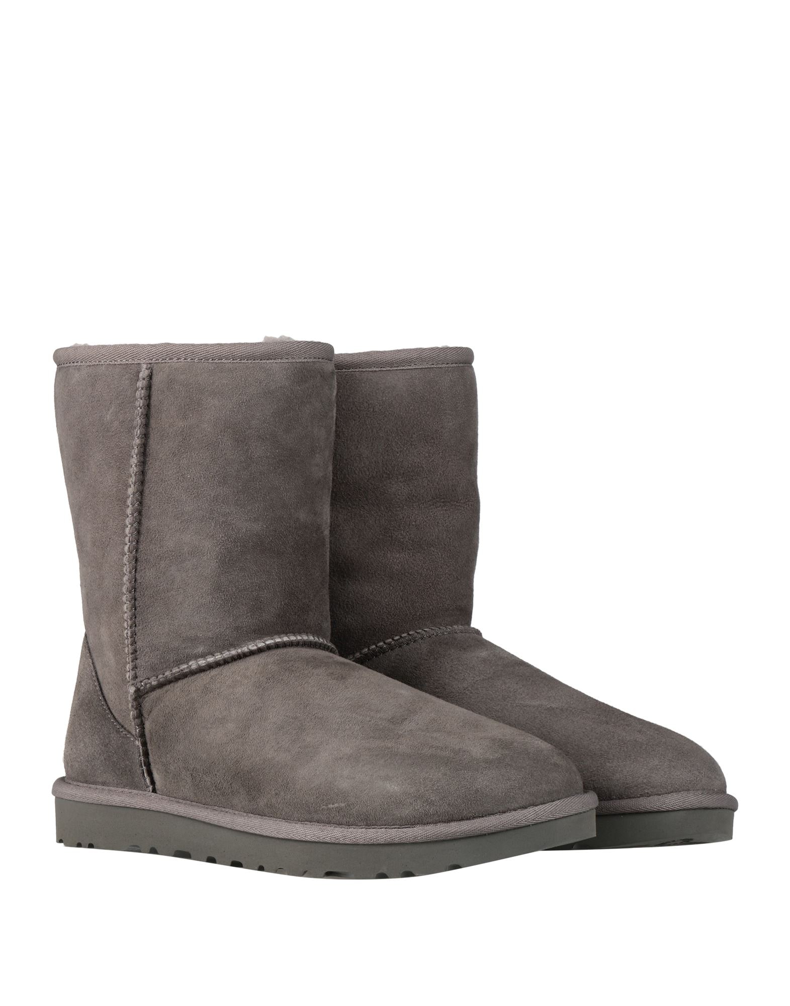 UGG シューズ | ショートブーツ グレー レディース | YOOX