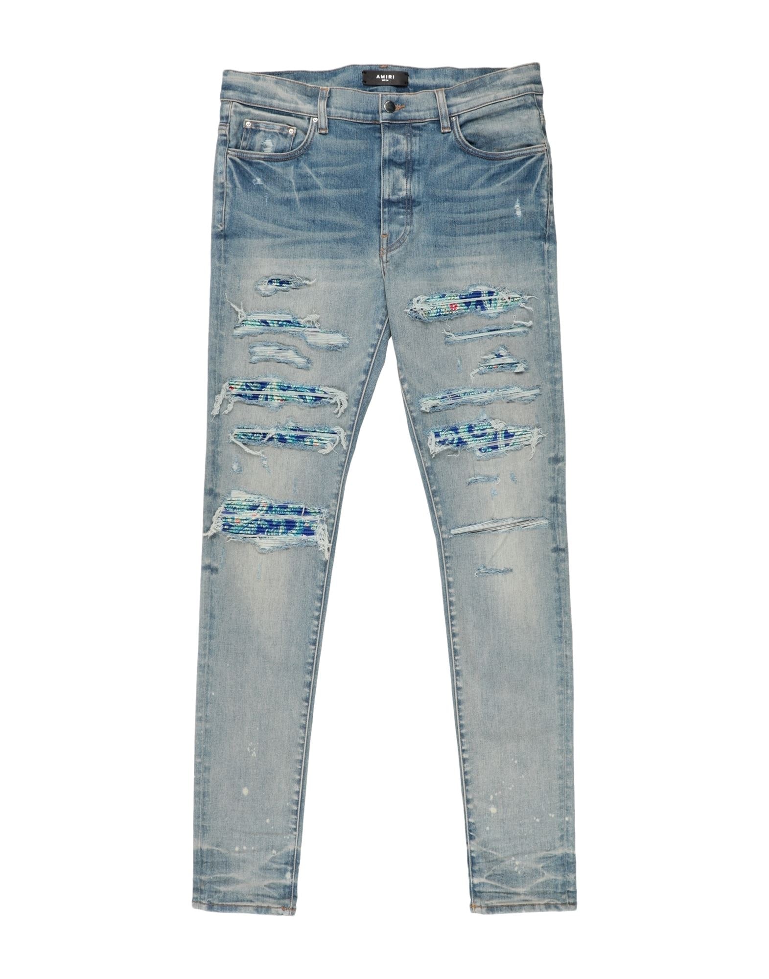 AMIRI Jeans and Denim | Blue Men's Denim Pants | YOOX