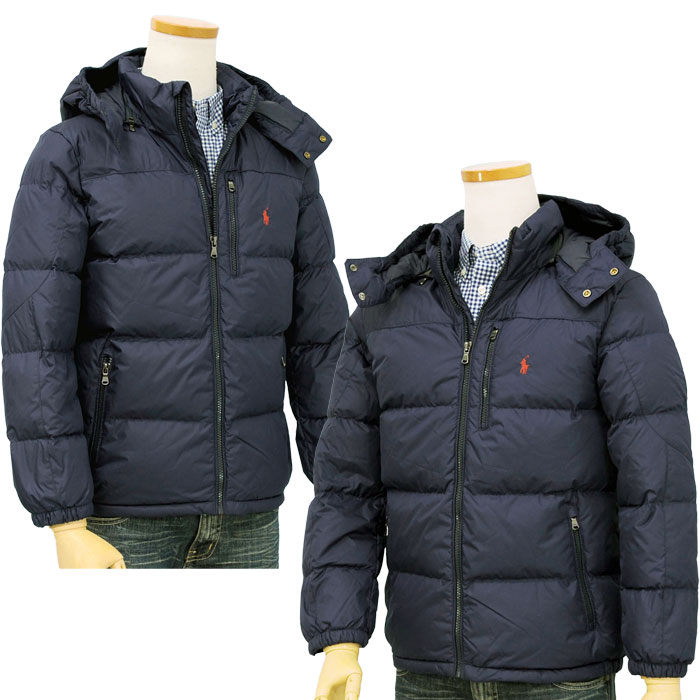 POLO ラルフローレンダウンジャケットフード付送料無料 ジャケット、コ