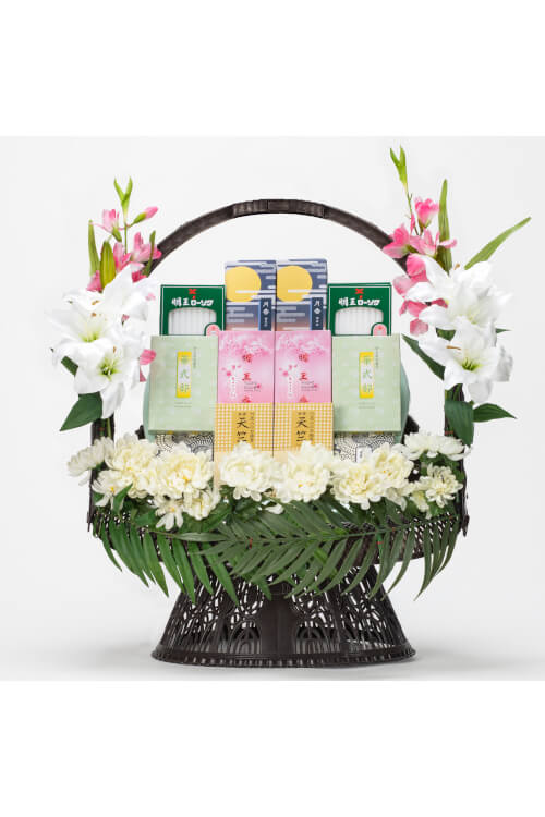 盛かご｜やわらぎ斎場 生花お届けサービス