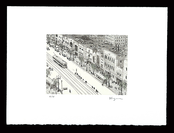 風間完「銀座五丁目」 | 山田書店美術部オンラインストア