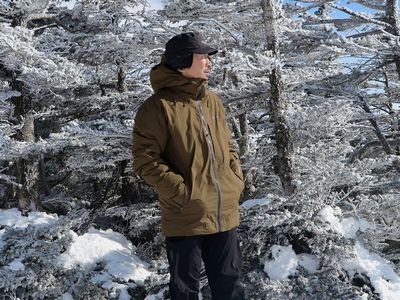 体感気温-20℃の北横岳で、パタゴニアの防風・厚手ダウンジャケットを