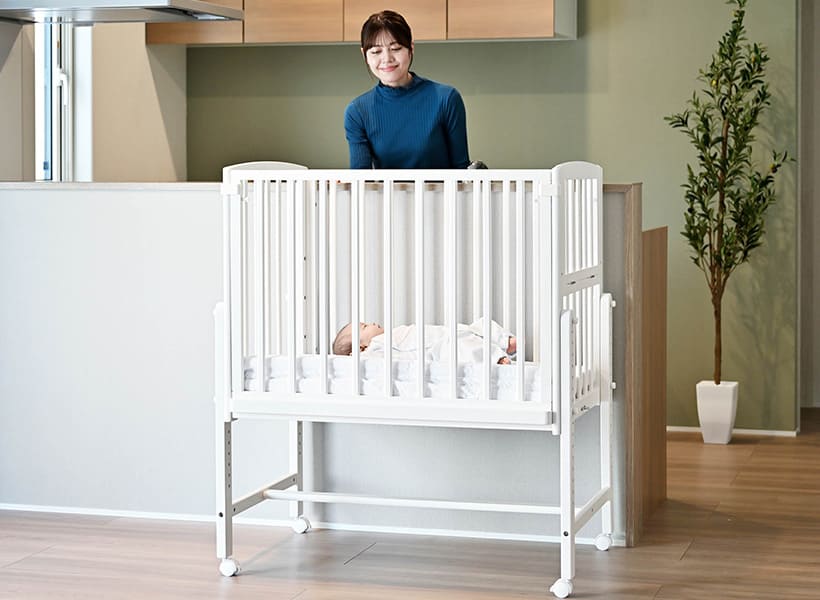 週末セール 大和屋 ベビーベッド kihon フルサイズ 週末セール 大和屋