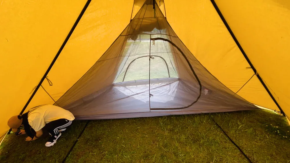 設営方法】モーニンググローリーTCを二又化するDODフタマタノキワミ