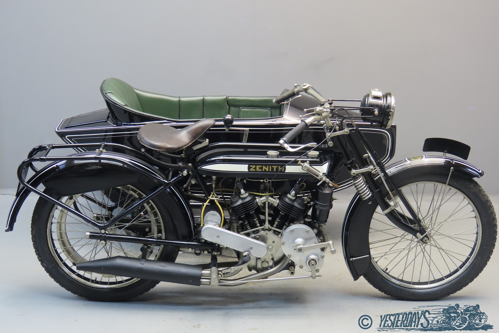 Zenith 1919ca Model D 5HP 654cc JAP sv 3412 - Yesterdays