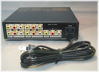 VSP-4 映像・音声4分配器 AUDIO VIDEO 4-WAY SPLITTER | 映像分配器
