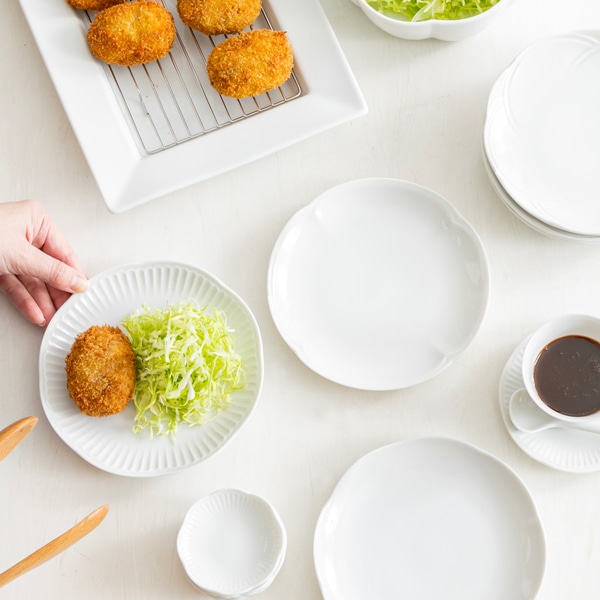 フラワープレート16cm 5枚セット｜皿・プレート｜料理家 栗原はるみ