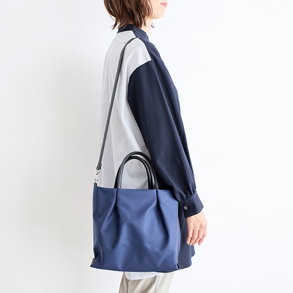 2wayトートバッグ 撥水(ネイビー)｜バッグ・ポーチ｜料理家 栗原はるみ