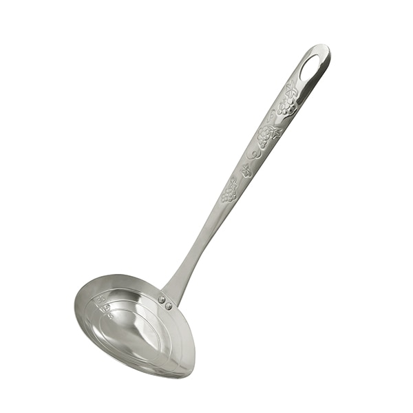 ぶどう柄横口おたま｜お玉・ターナー・フライ返し｜料理家 栗原はるみ