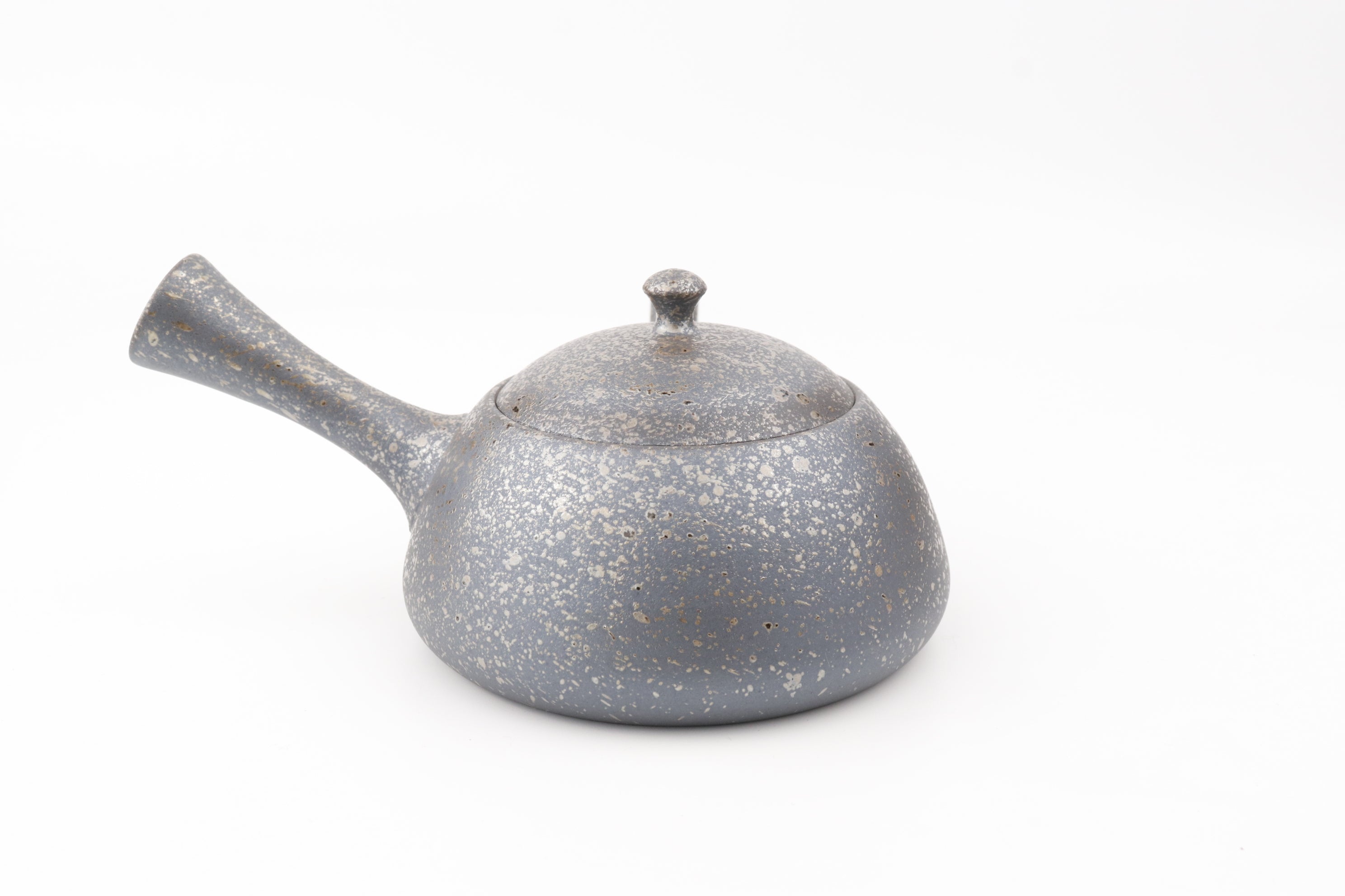 藤田徳太】灰釉平型急須 (常滑急須) - 日本茶専門店YUGEN
