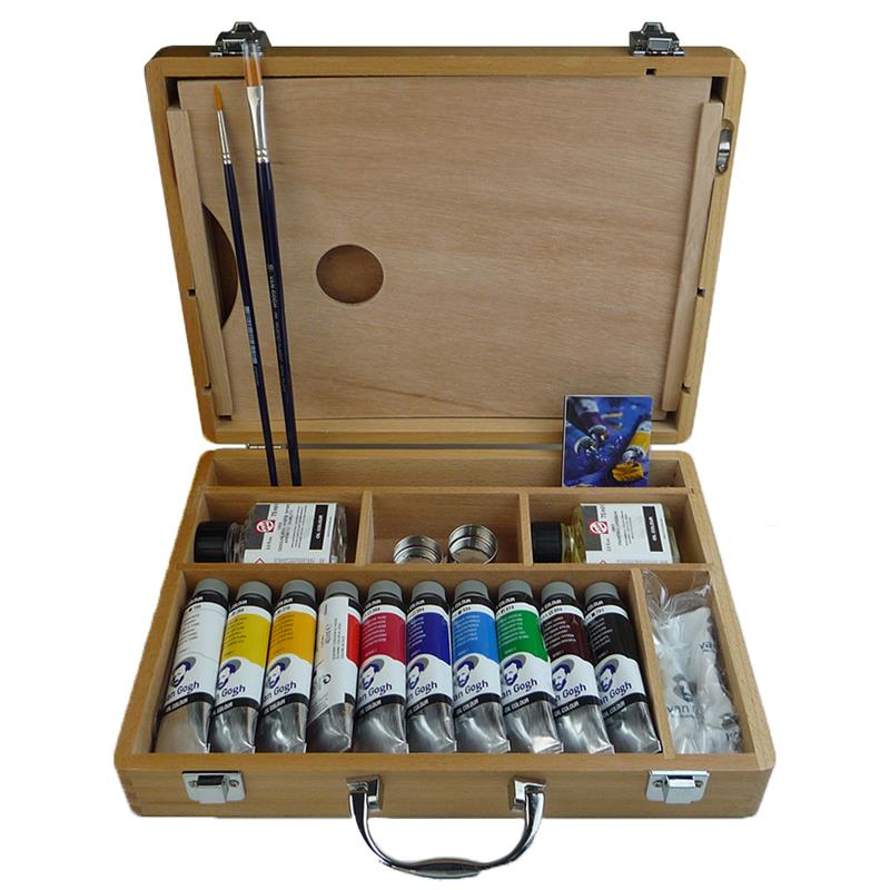 ヴァンゴッホ 油絵セット 木箱入り | ゆめ画材