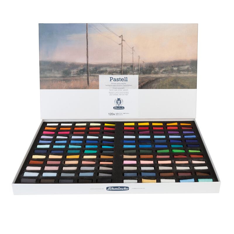Schmincke シュミンケ ソフトパステル ハーフサイズ 120色セット