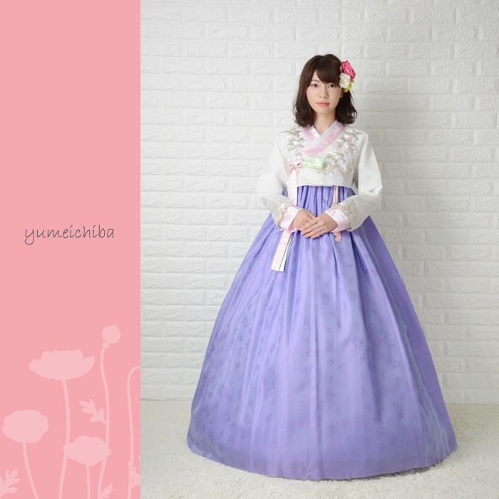 o-s158c247-チマチョゴリレンタル韓服化繊-バスト86～96cm_身長+靴高さ