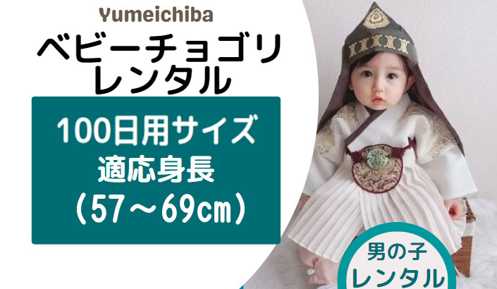 100日(身長57～69cm) チマチョゴリ韓服と韓国雑貨 夢市場本店【韓国