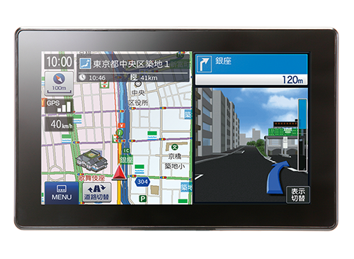 YPF7530｜ポータブルカーナビゲーション｜Yupiteru（ユピテル）