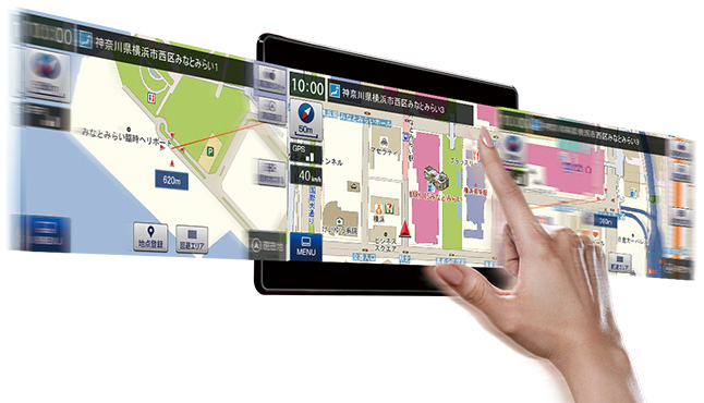 YERA YPF7520｜ポータブルナビゲーション/カーナビ｜Yupiteru（ユピテル）