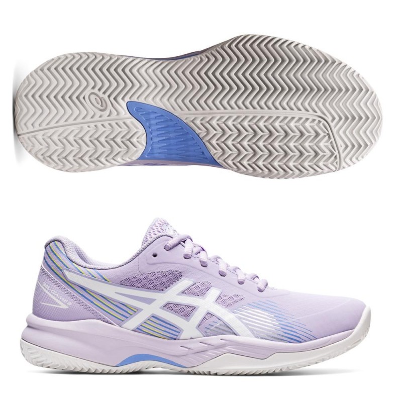 Asics Gel Game 8 Clay Murasaki White - Comfort and grip - Zona de