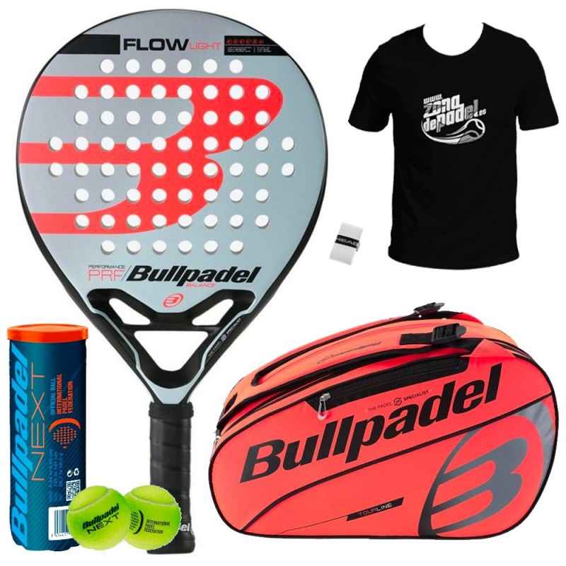 Pack Bullpadel Flow Light + padel bag - Zona de Padel