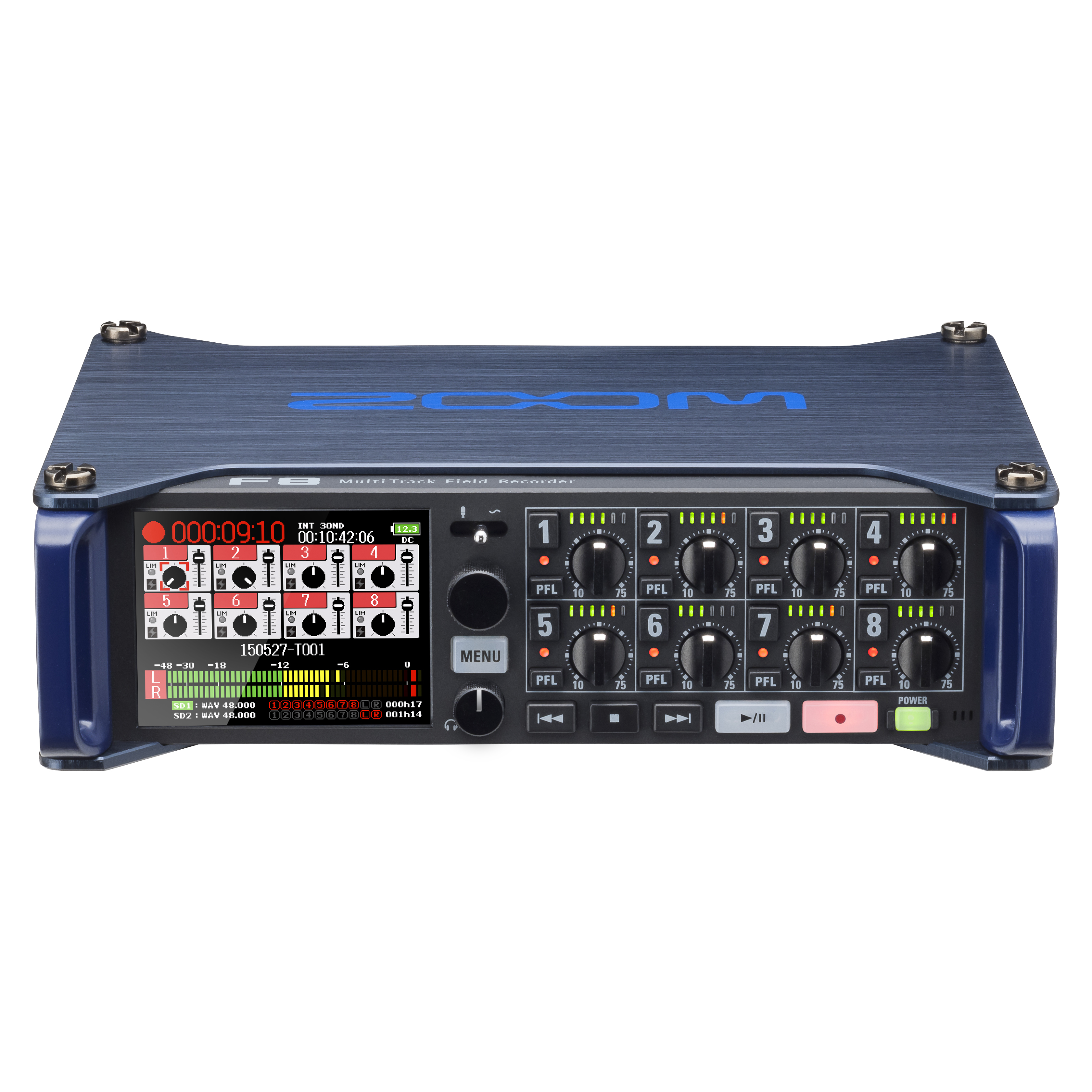 F8 MultiTrack Field Recorder | Zoom