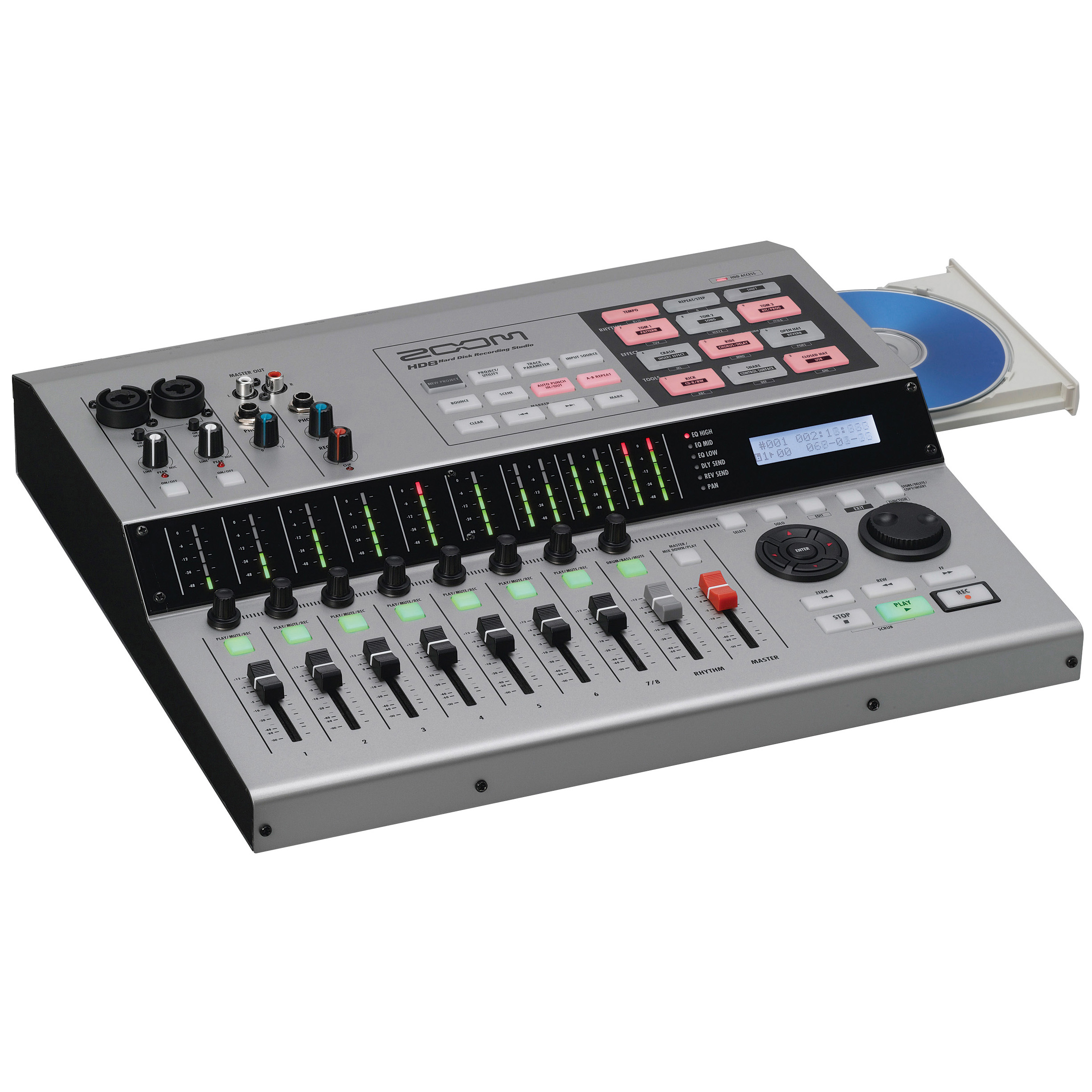 HD8 Hard Disk Recording Studio | Zoom