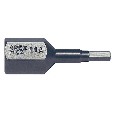 Apex Tool Group Torsion Bit, SAE, 7/16