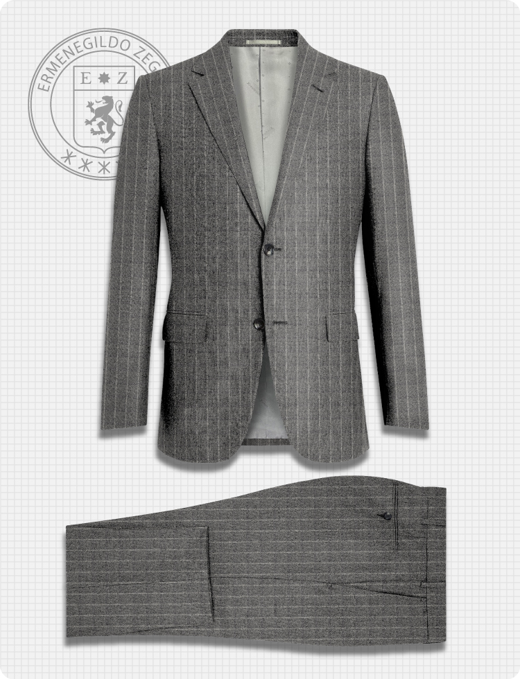 cloth Ermenegildo Zegna 15Milmil15 | ゼニア認定の仮縫付フル
